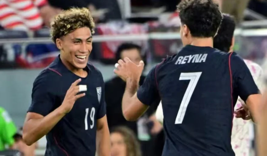 Albert becomes youngest US scorer in 4-2 win over Chile