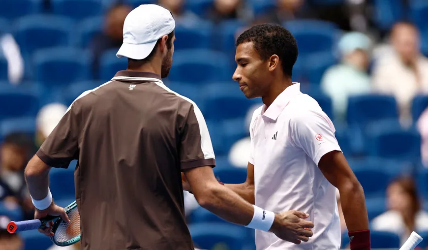 Auger-Aliassime exits Beijing Open in first round