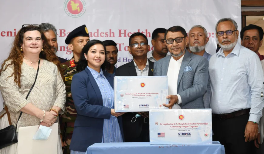 US provides 500,000 dengue test kits to Bangladesh