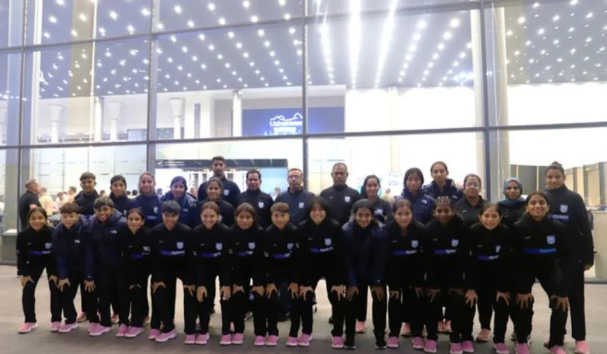 Bangladesh U-17 women's football team arrive safely in Uzbekistan
