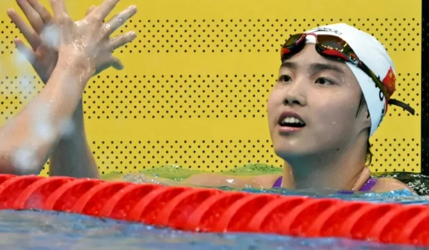 13-year-old Chinese swim sensation Yu Zidi says she is no prodigy