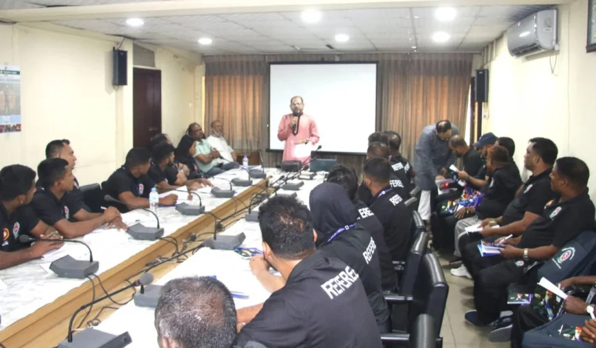 National wrestling referees’ training begins in Dhaka