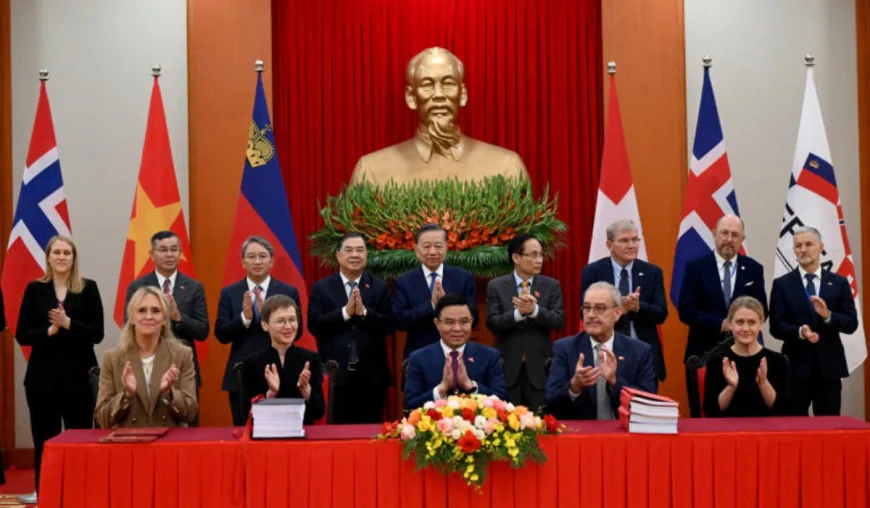 Vietnam signs free trade agreement with four European countries