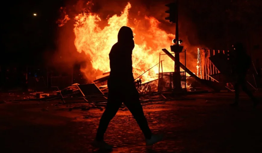 France hit by nationwide clashes, fires and looting