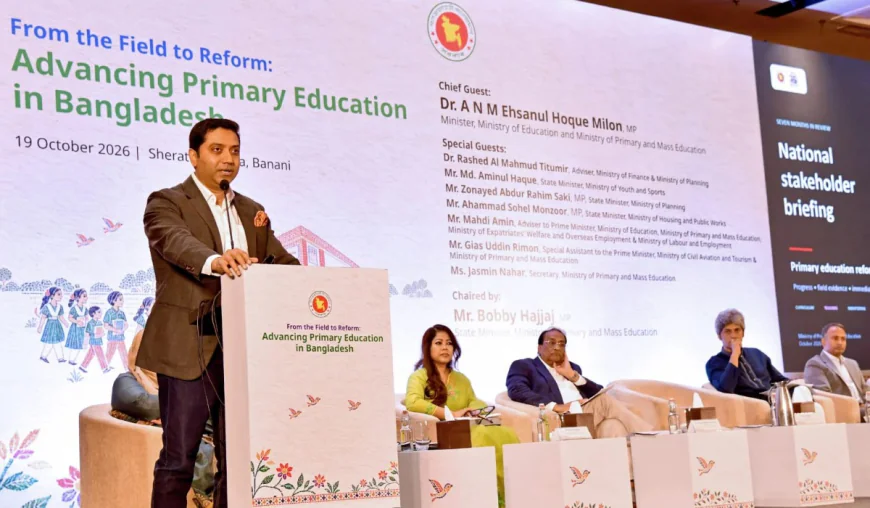 Bobby Hajjaj calls for focus on five key areas in primary education reform