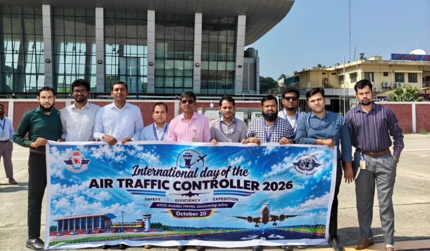 International Air Traffic Controllers’ Day-2026 Celebrated at Jashore Airport
