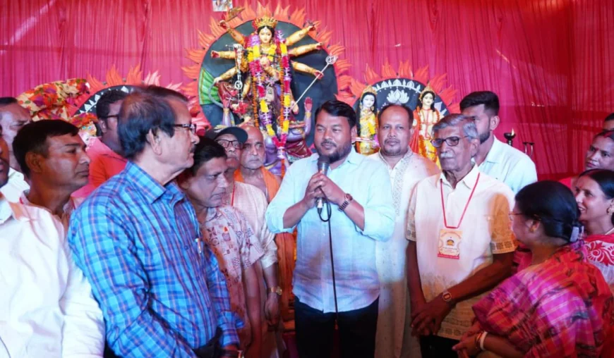 Durga Puja Concludes Festively in Rajshahi