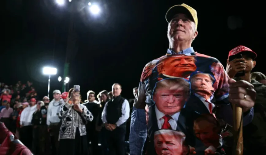 Trump rallies reflect a fading chapter of traditional American politics