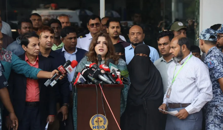 Shama receives body of Bangladeshi national killed in Riyadh