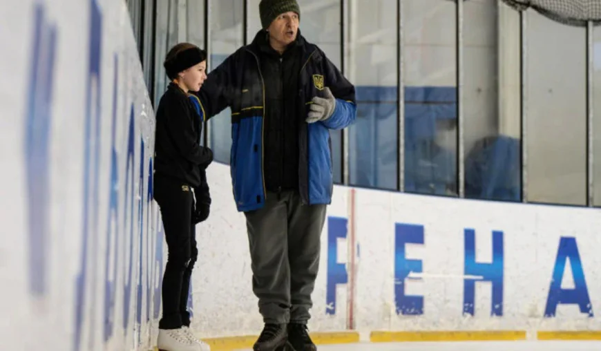 Ukraine’s young figure skaters continue training despite Russian threat