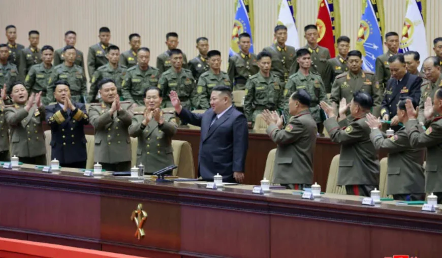 Kim calls for North Korea to build the world’s strongest military