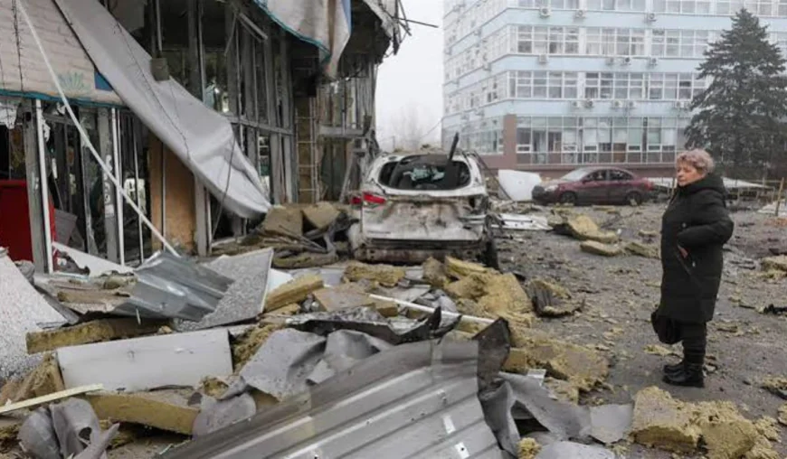 Ukrainian strike kills three in Russian-occupied territory, officials say