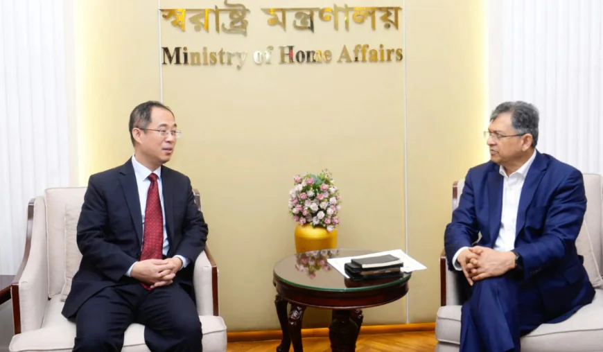 Bangladesh and China discuss stronger law enforcement and security cooperation