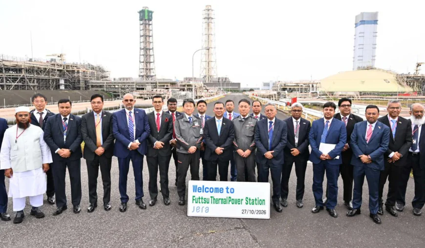 PM tours JERA’s LNG terminal and power plant in Japan