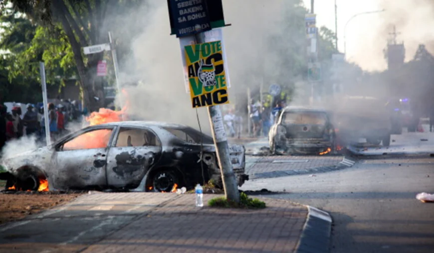 Protesters gather outside South African court over bid to ban anti-migrant rallies