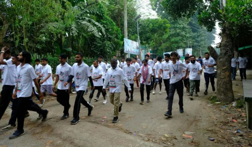 5km Begum Khaleda Zia Marathon held in Jamalpur