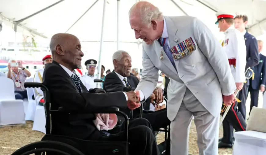 British king reflects on colonial atrocities in Guyana