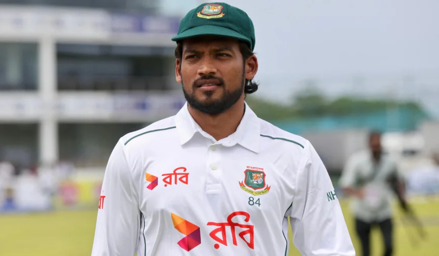 Shanto blames batting collapse and fielding lapses for Test defeat